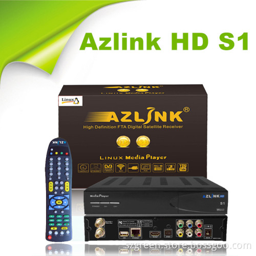 Hot Product Azlink HD S1 Support DVB-S2 and Turbo 8psk Factory Price (Azlink Hd S1)